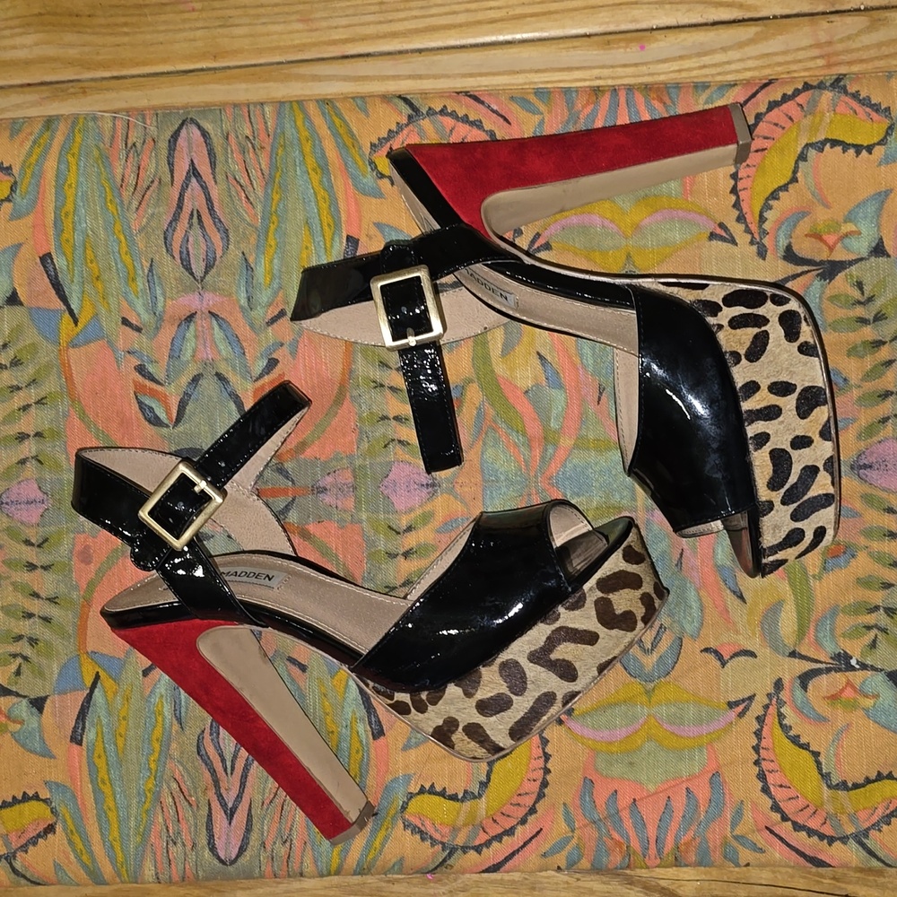 Steve Madden Dynamite leopard multi